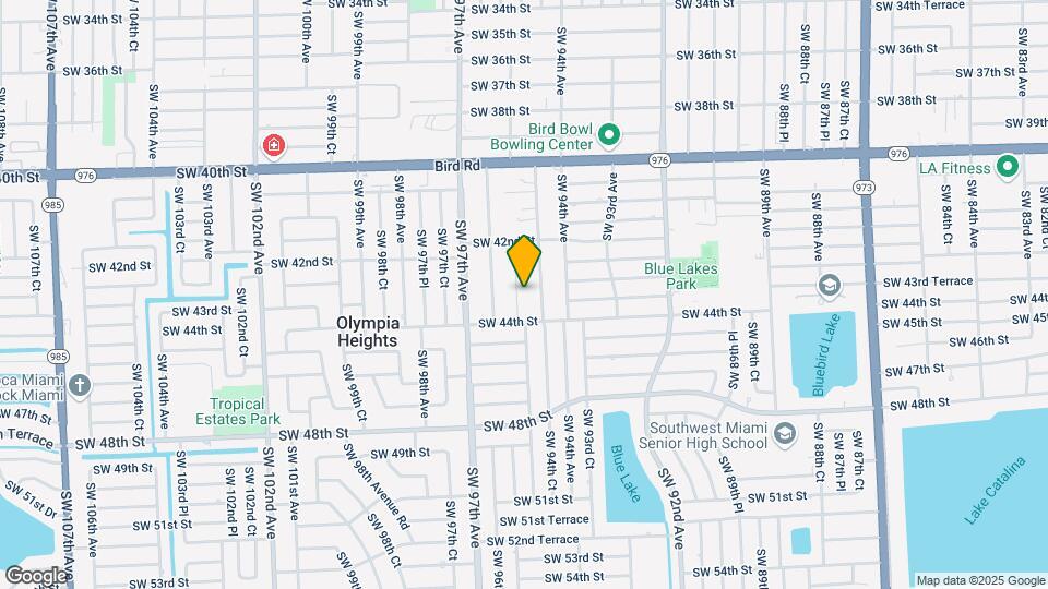 4321 SW 95th Ct Map and Location Details