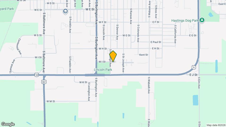 Cottages of Hastings Map and Location Details