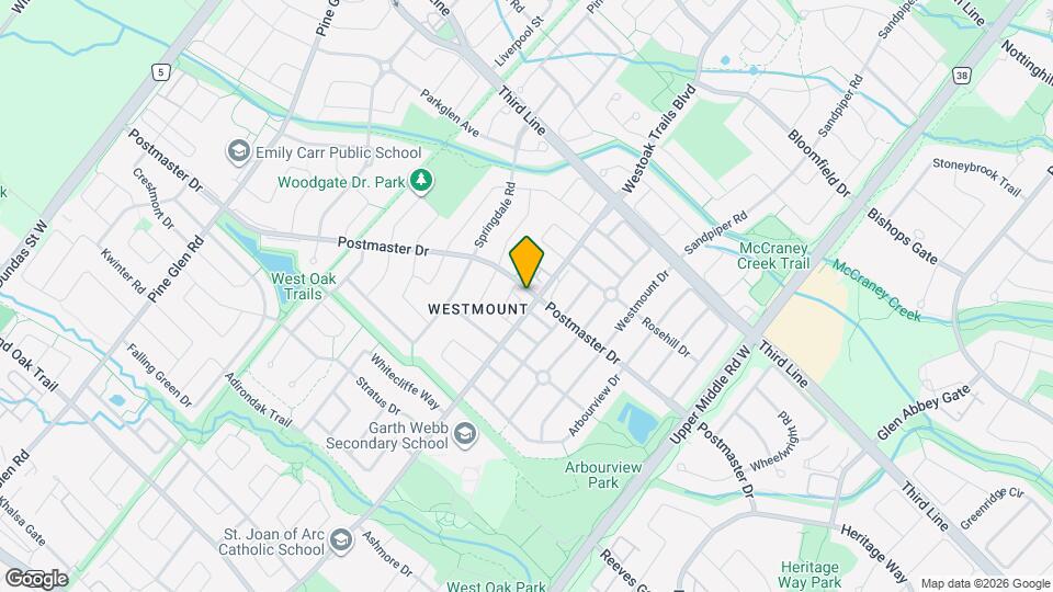 2166 Postmaster Dr Map and Location Details