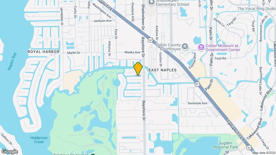 2829 Shoreview Dr Mapa y Detalles de la Ubicación