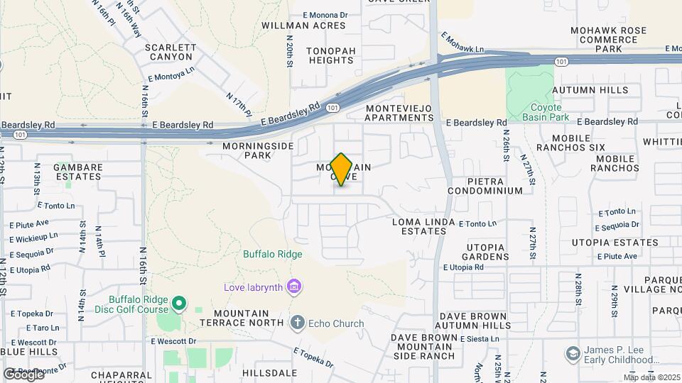 2110 E Behrend Dr Map and Location Details