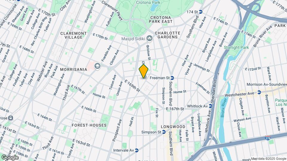1279 Rev Polite Ave Mapa y Detalles de la Ubicación