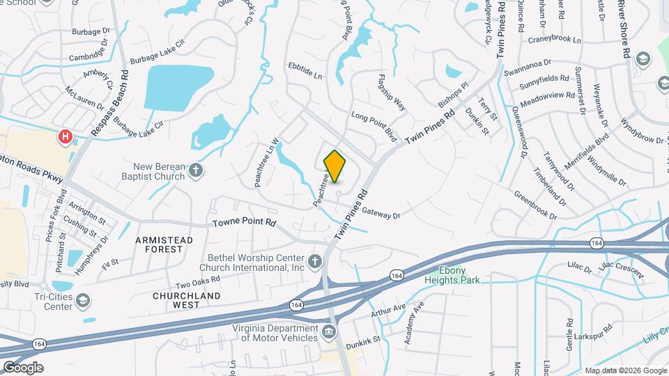 3808 Sugar Creek Cir Mapa y Detalles de la Ubicación