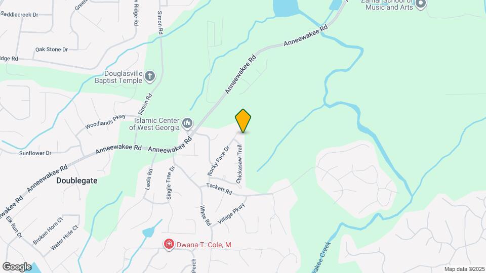 4107 Rocky Face Dr Map and Location Details