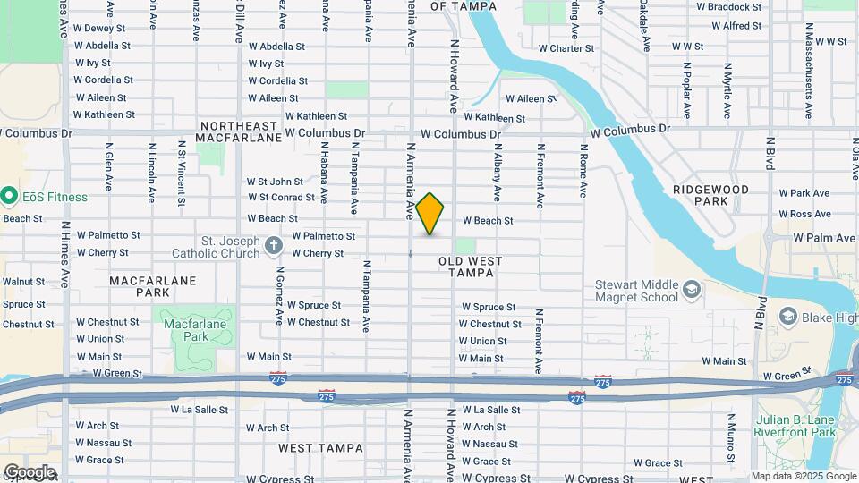 2324 W Palmetto St Map and Location Details