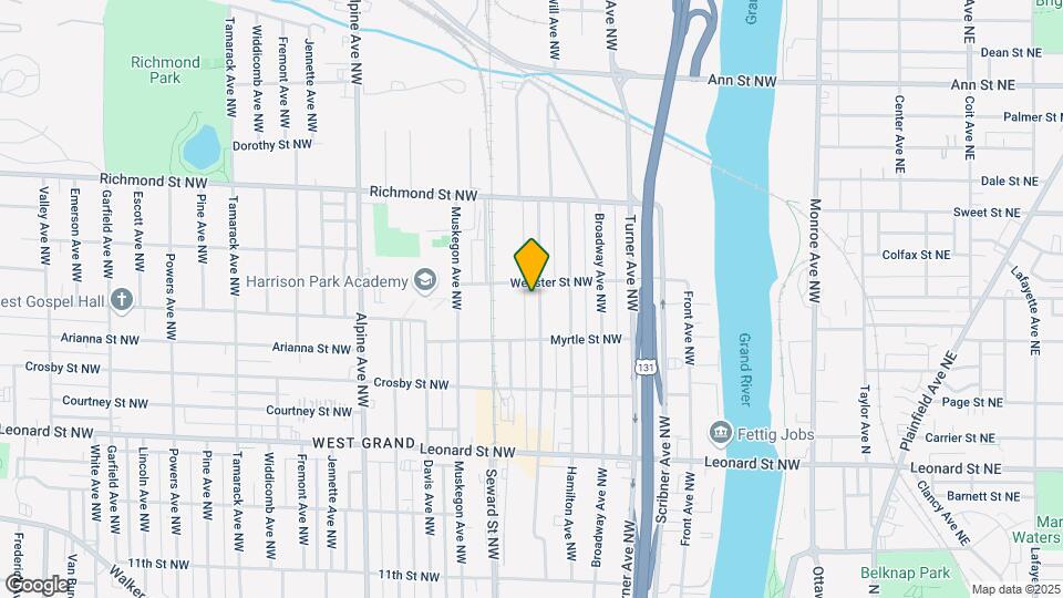 1437 Quarry Ave NW Map and Location Details