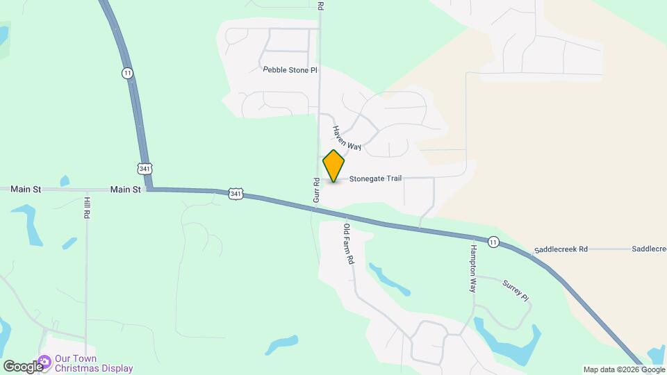 105 Stonegate Trail Map and Location Details