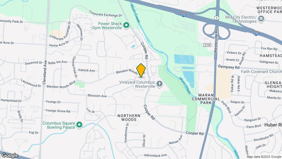 3054 Highcliff Ct Map and Location Details