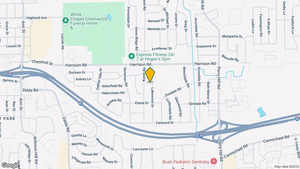 1130 Lakewood Dr Map and Location Details
