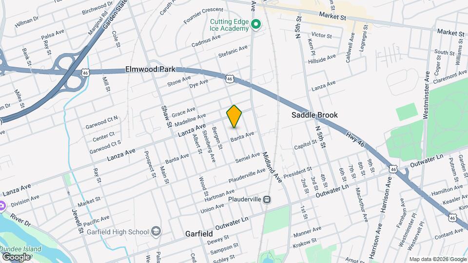 55 Alpine St Map and Location Details