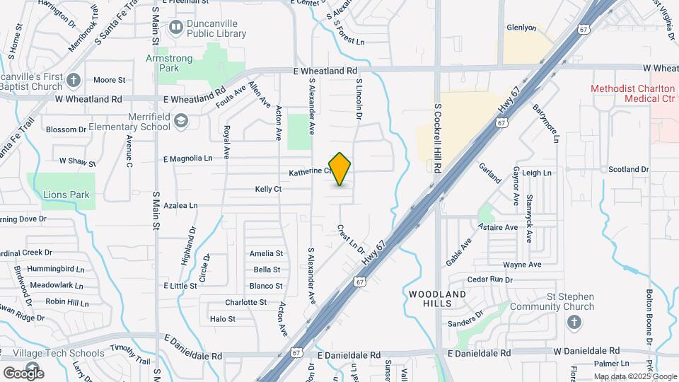 616 Taylor Ct Map and Location Details