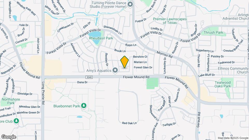 1820 Hamilton Dr Map and Location Details