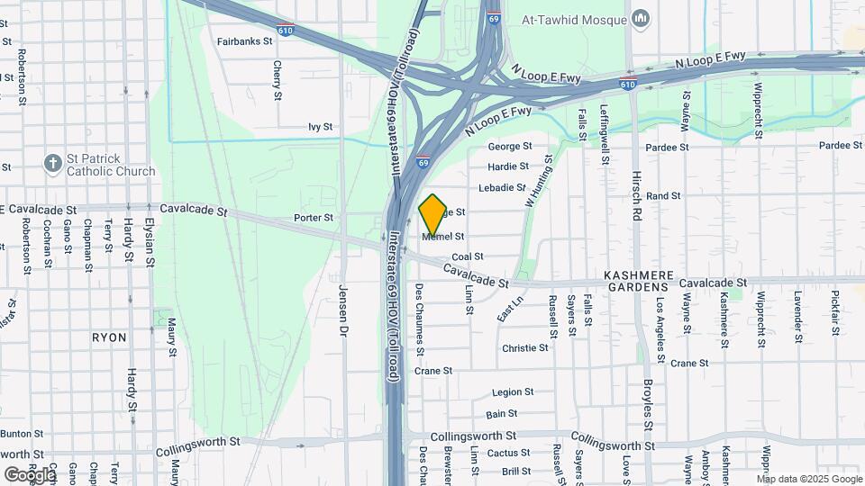 3108 Memel St Map and Location Details