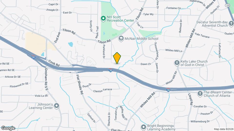 2287 Wallingford Dr Mapa y Detalles de la Ubicación