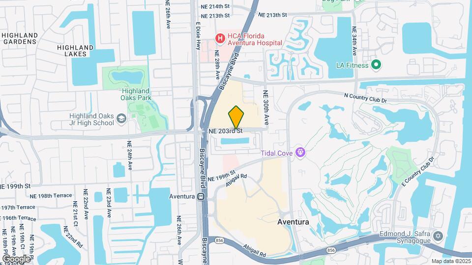 2880 NE 203rd St Map and Location Details