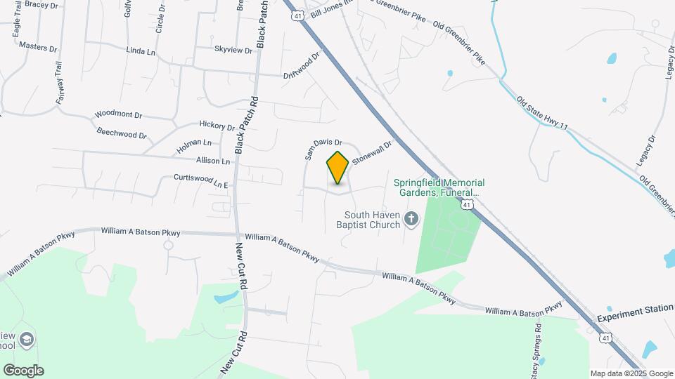 208 General Forrest Dr Map and Location Details