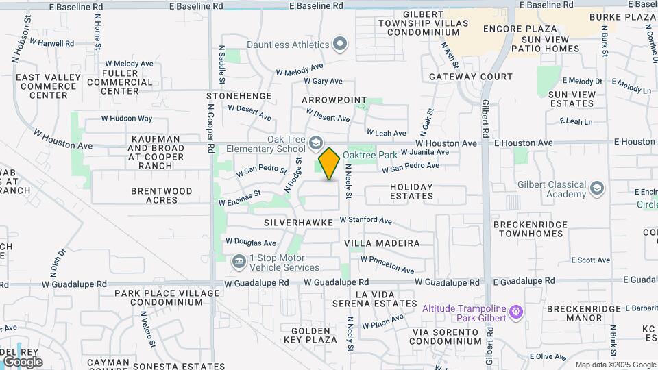 461 W San Angelo St Mapa y Detalles de la Ubicación