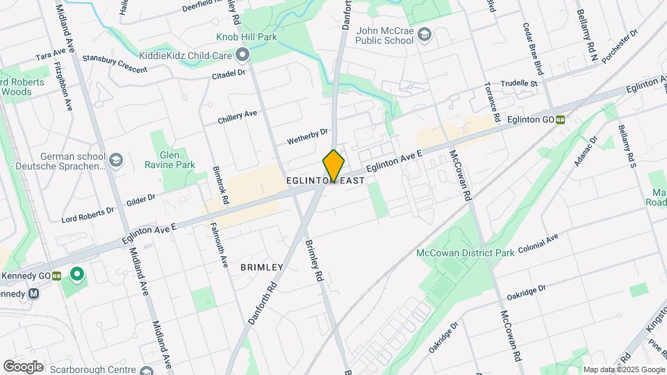 415-2789 EGLINTON Ave Map and Location Details