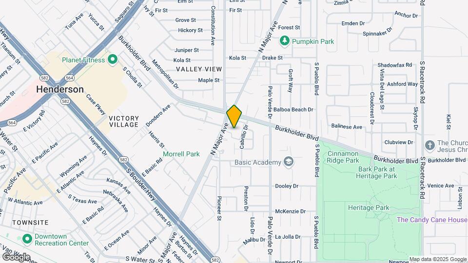 601 Cabrillo Cir Map and Location Details