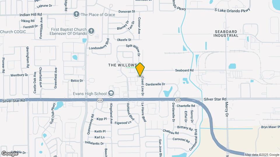 2841 Willow Run Map and Location Details