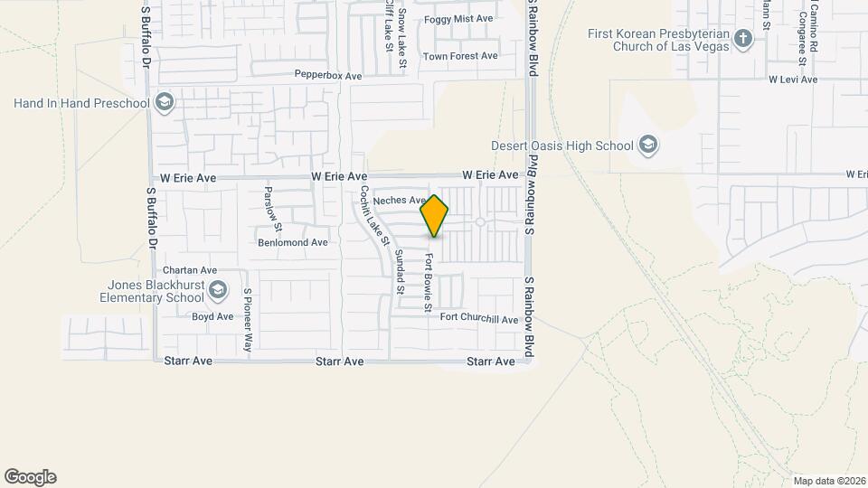 11046 Fort Bowie St Map and Location Details