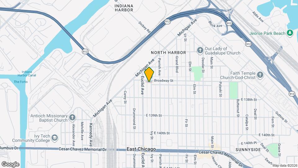 3708 Ivy St Map and Location Details