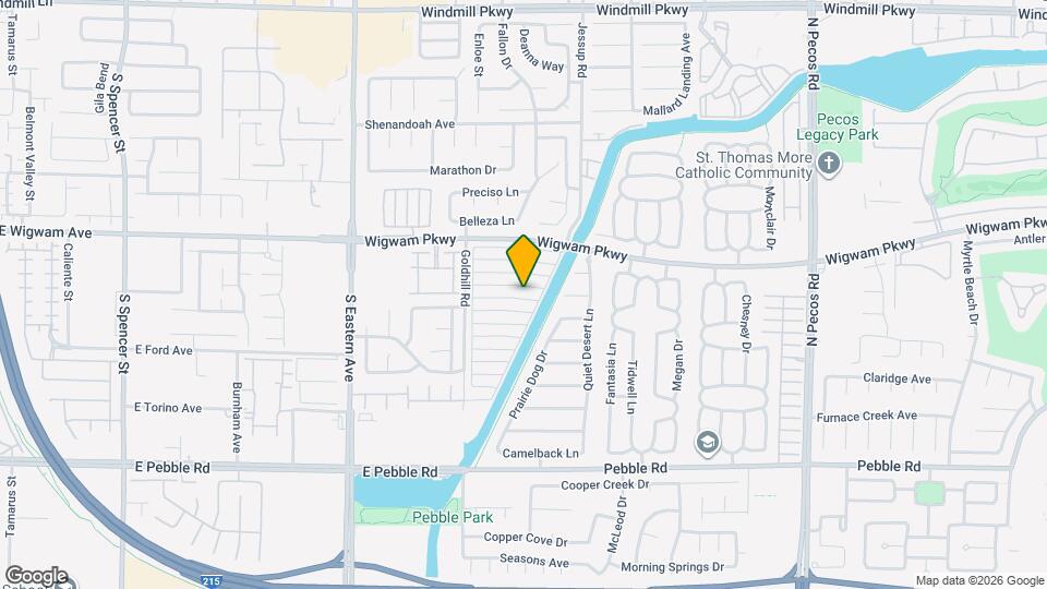 2818 Cool Water Dr Map and Location Details