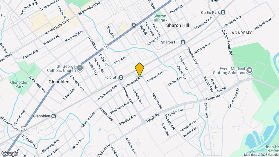 1509 Elmwood Ave Map and Location Details