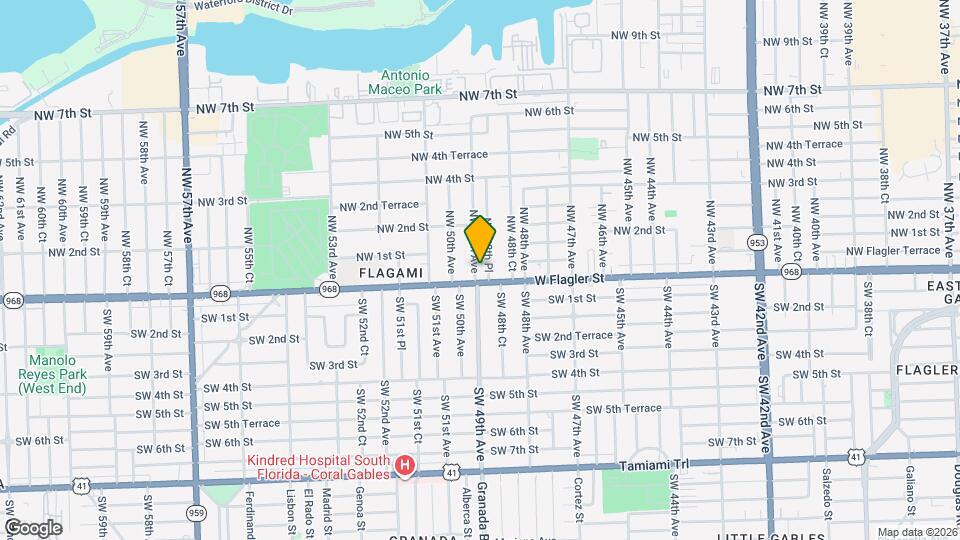 21 NW 49th Ave Mapa y Detalles de la Ubicación