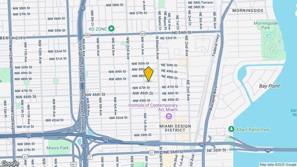 70 NW 47th Ter Mapa y Detalles de la Ubicación