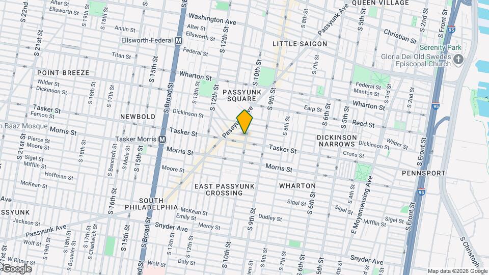 1528 S 10th St Map and Location Details