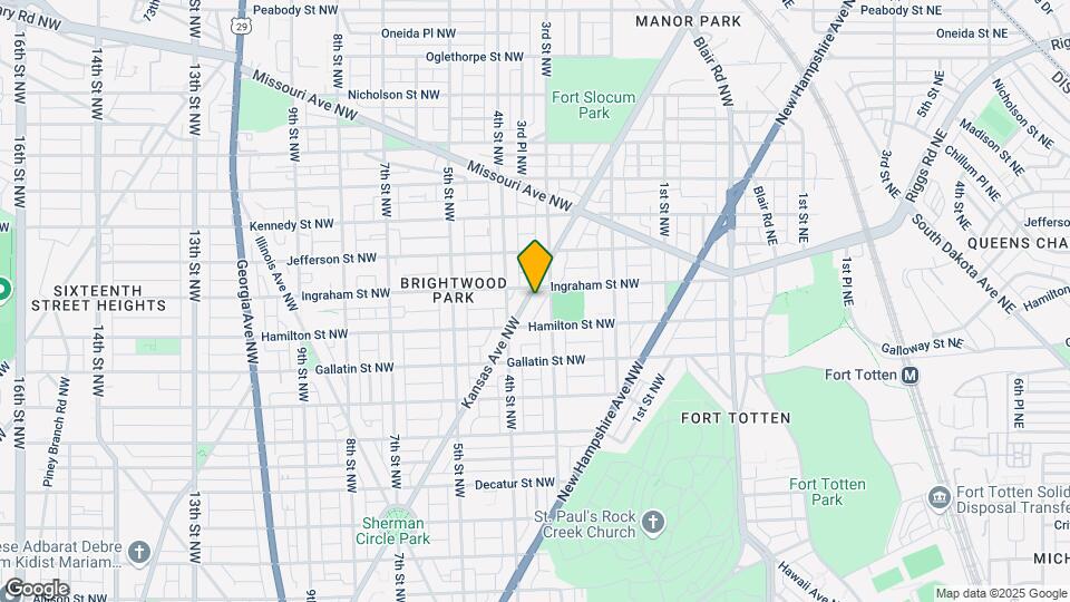 5231 Kansas Ave NW Map and Location Details
