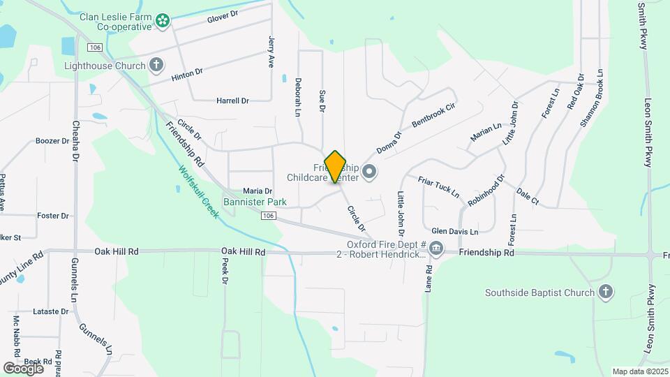 1618 Circle Dr Map and Location Details