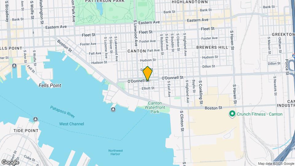 1110 S Potomac St Mapa y Detalles de la Ubicación