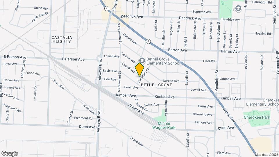 2445 Lowell Ave Map and Location Details