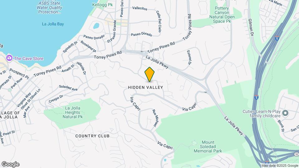 2643 Hidden Valley Rd Mapa y Detalles de la Ubicación