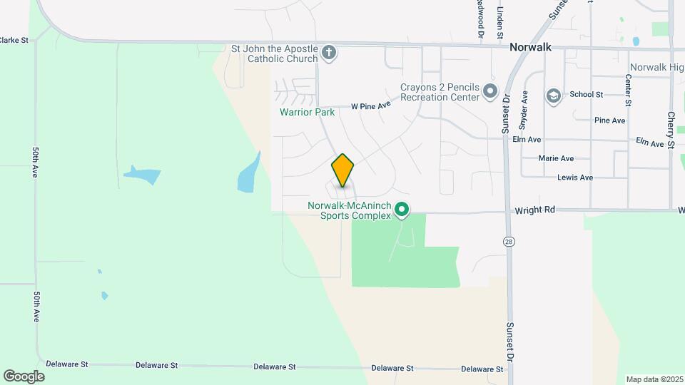 205 Red Oak Ct Map and Location Details