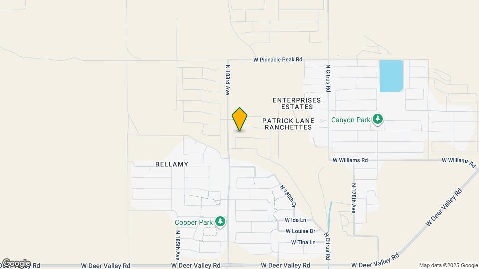 18260 W Daley Ln Map and Location Details