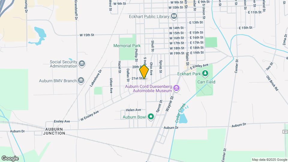 903 S Indiana Ave Map and Location Details