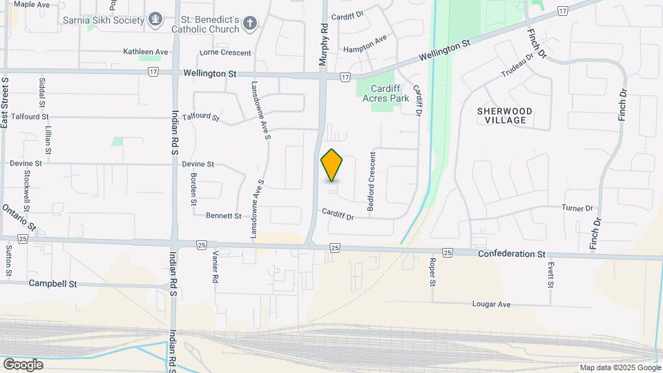 1005 Lanark Pl Map and Location Details