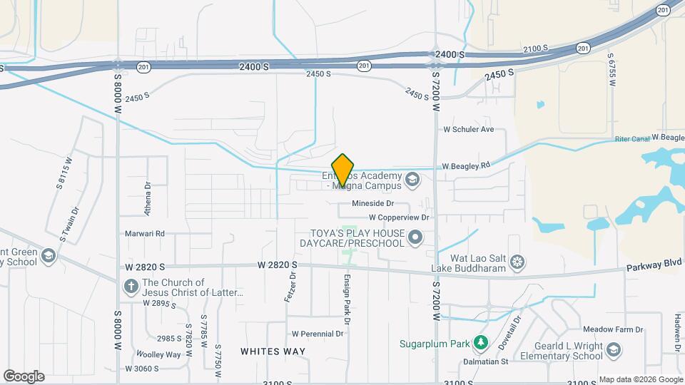 7427 W Laxey St Map and Location Details