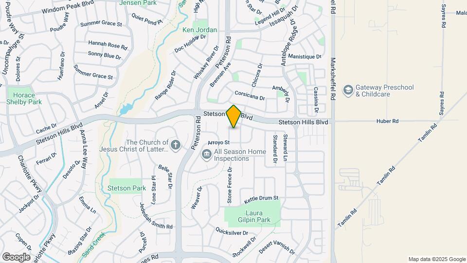7325 Steward Ln Map and Location Details