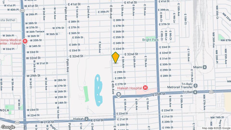 407 E 30th St Map and Location Details