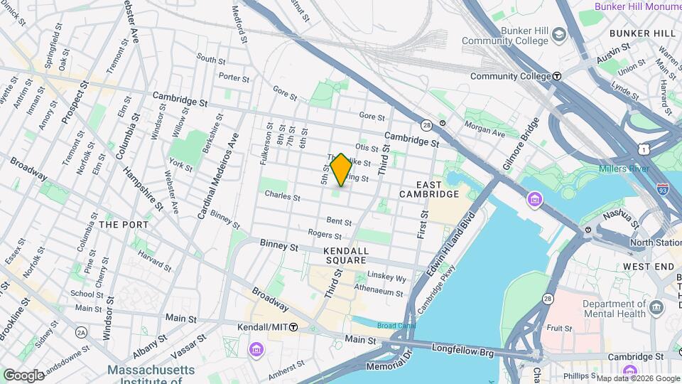 254 Hurley St Map and Location Details