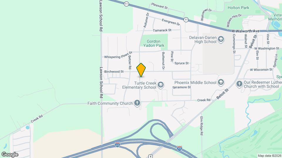 Chestnut Ridge Apartments Map and Location Details