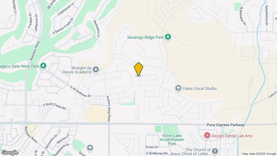 1836 W Terra Vista Ln Map and Location Details