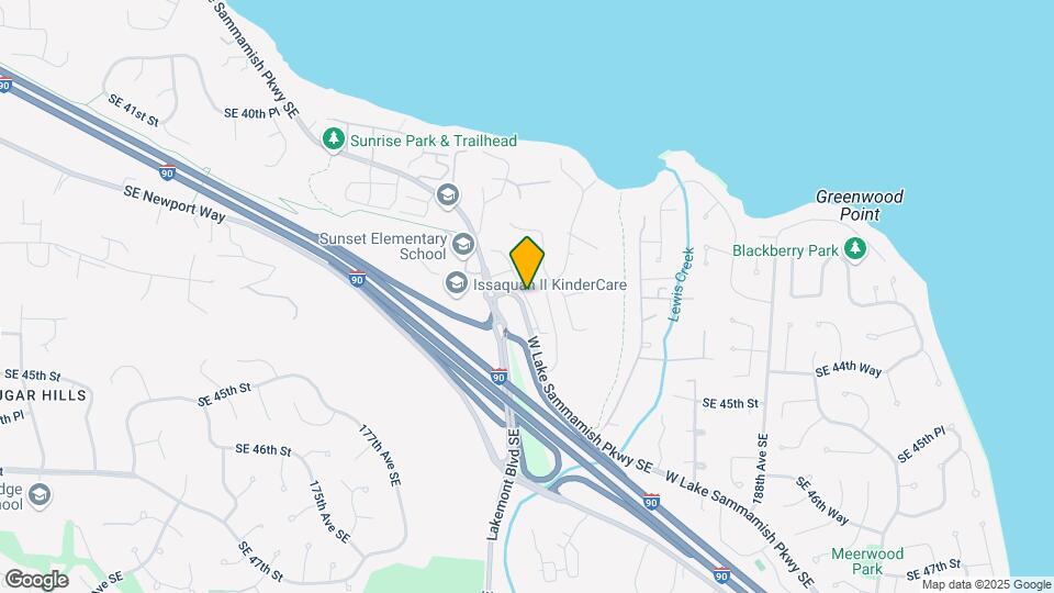 Sammamish Crown Condominiums Mapa y Detalles de la Ubicación