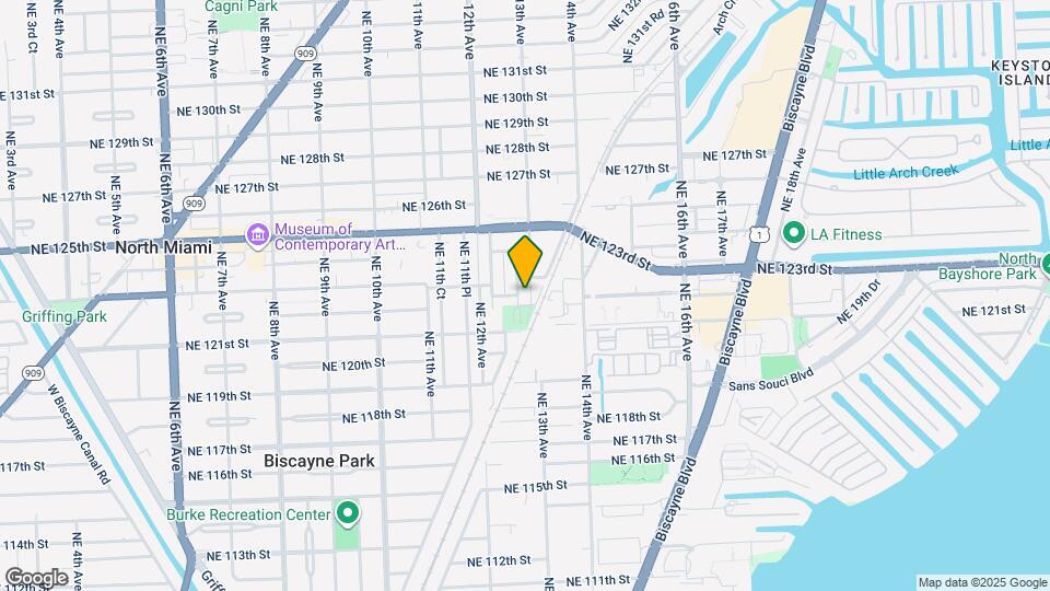 12215 NE 12th Pl Map and Location Details