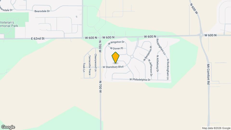 6860 W Stansbury Blvd Map and Location Details