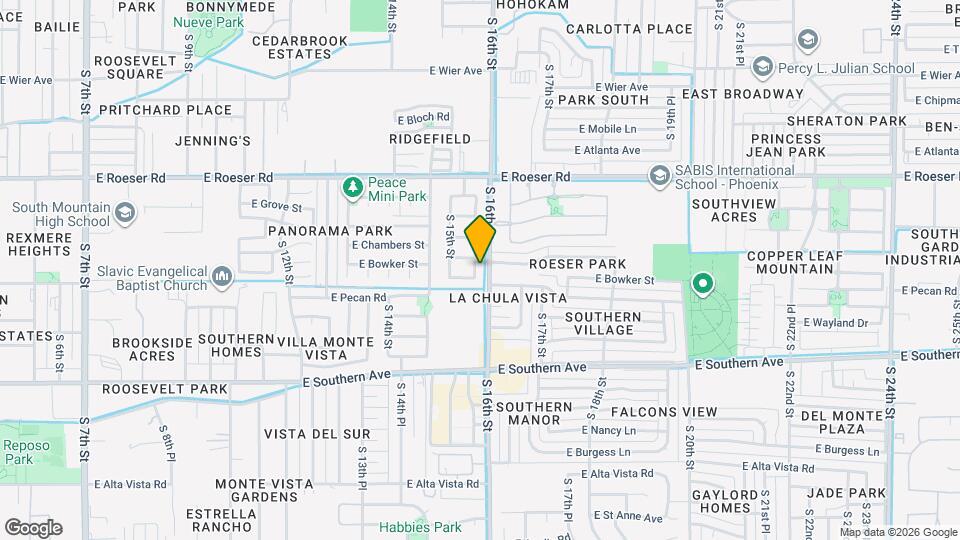 5515 S 15th Way Map and Location Details